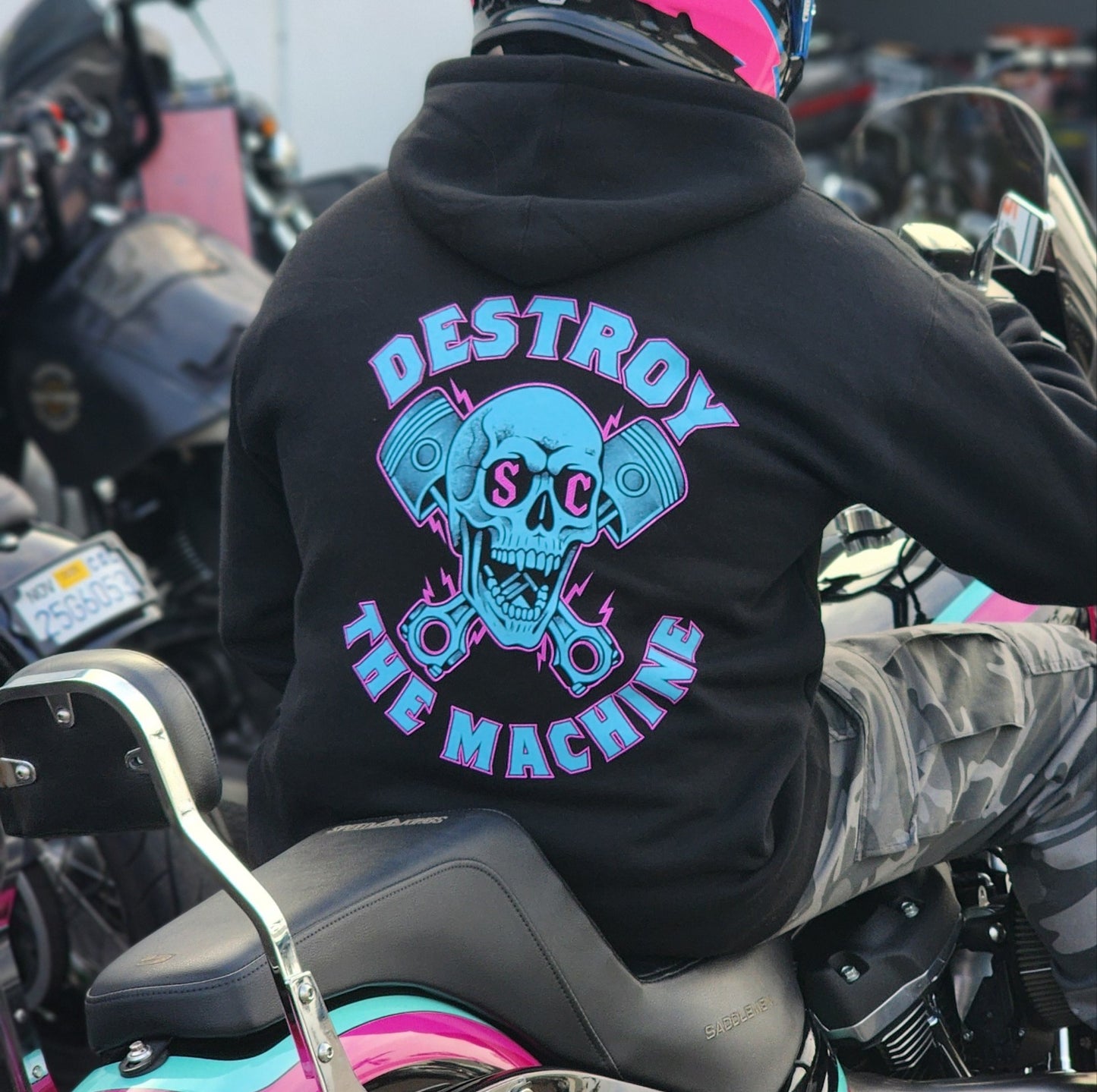 Destroy the machine Hoodie