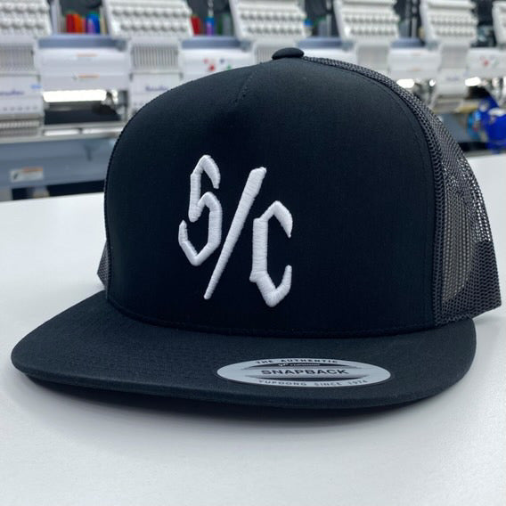 Black and White SC Snapback