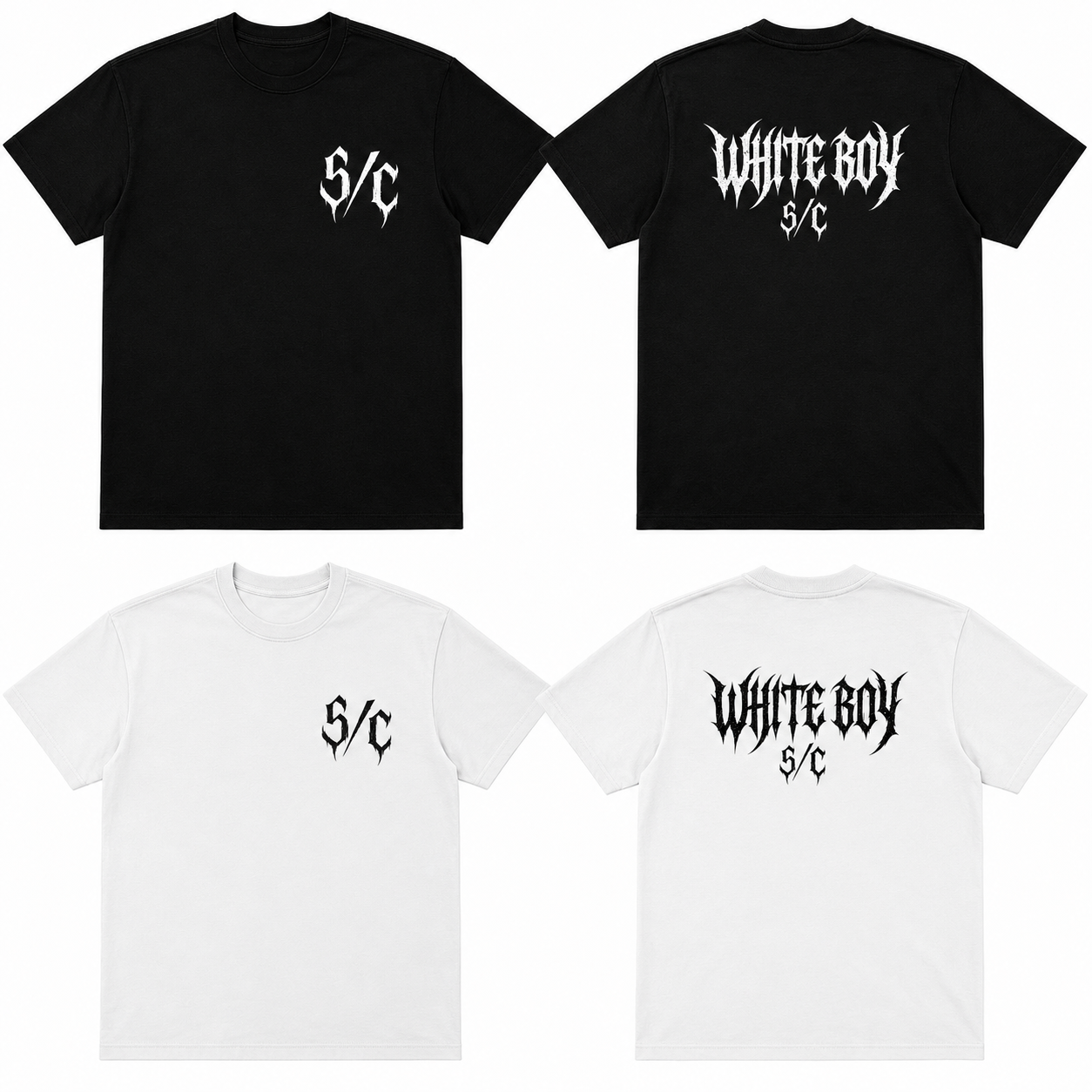 WHITE Boy T