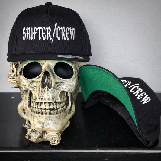 SHIFTER/CREW snapback hat