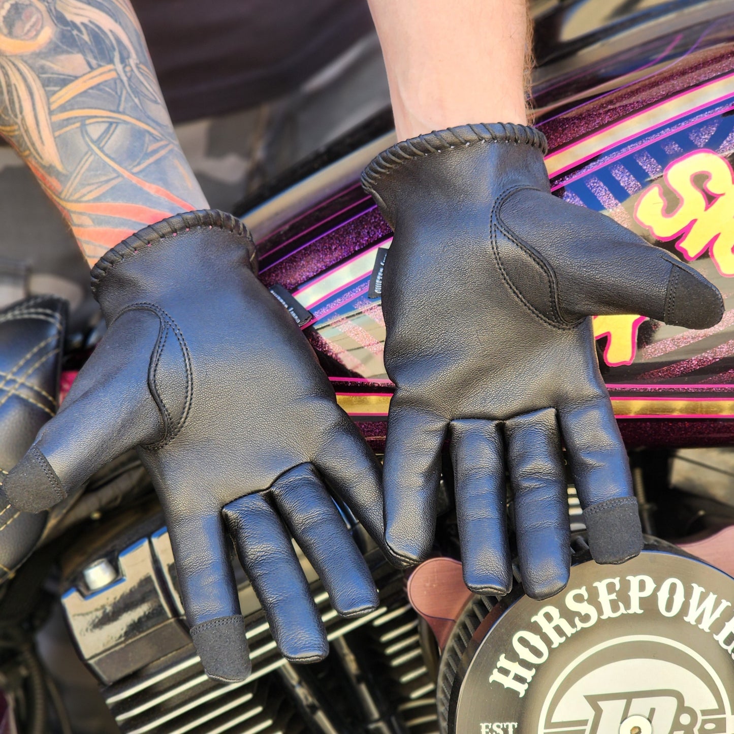 Lightweight Roper Gloves (Black)