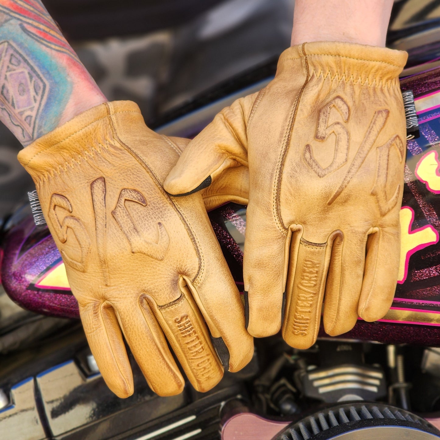 Lightweight Roper Gloves (Tan)