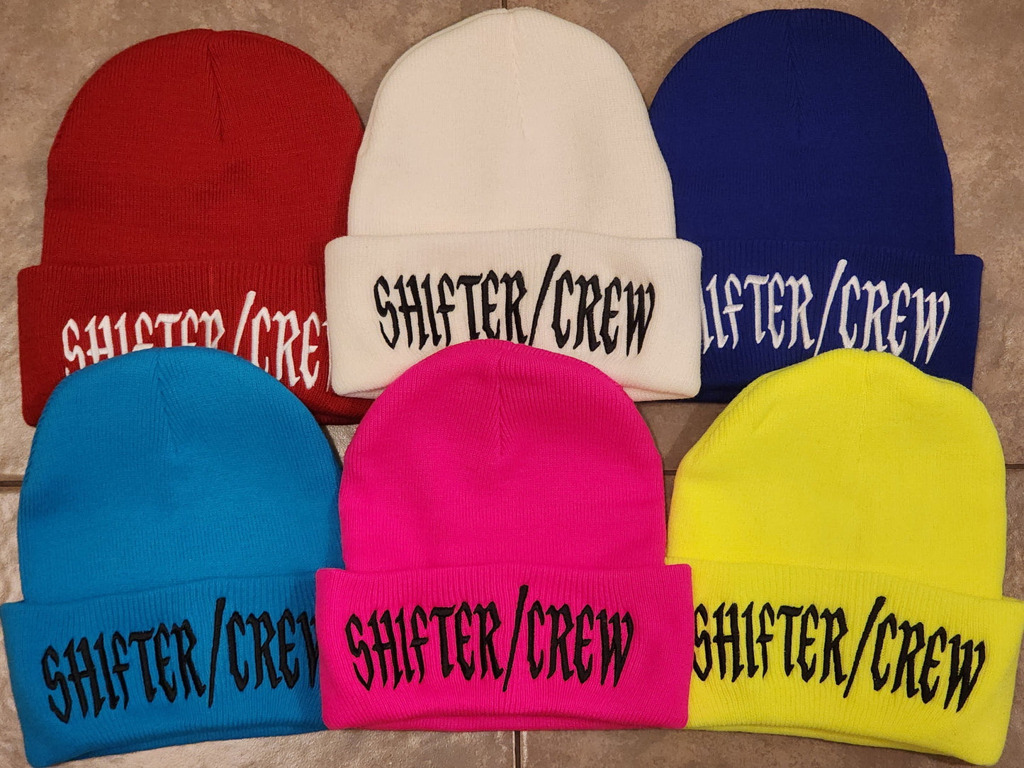 SHIFTER/CREW Beanie (Large Print)